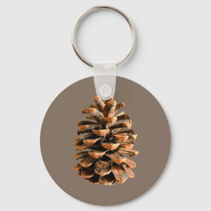 Pine Cone Keychain
