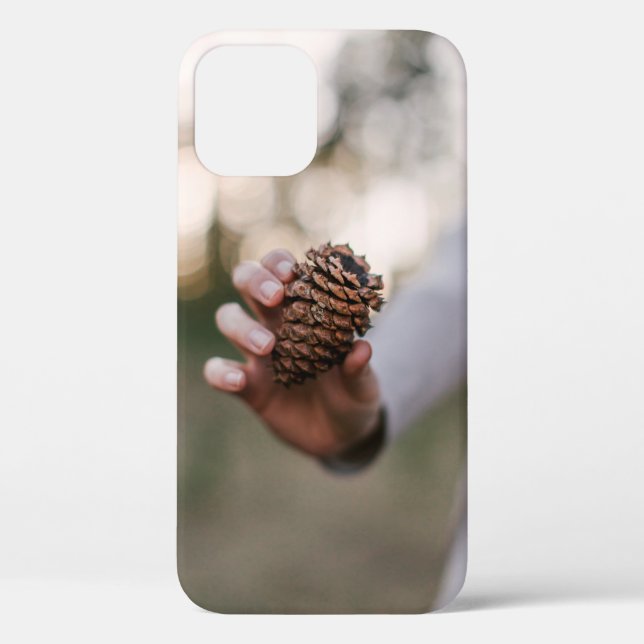 Pine cone outdoors cone tree wood Case-Mate iPhone case (Back)