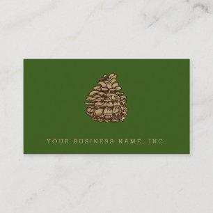 Pine Cone (Ponderosa) Business Card