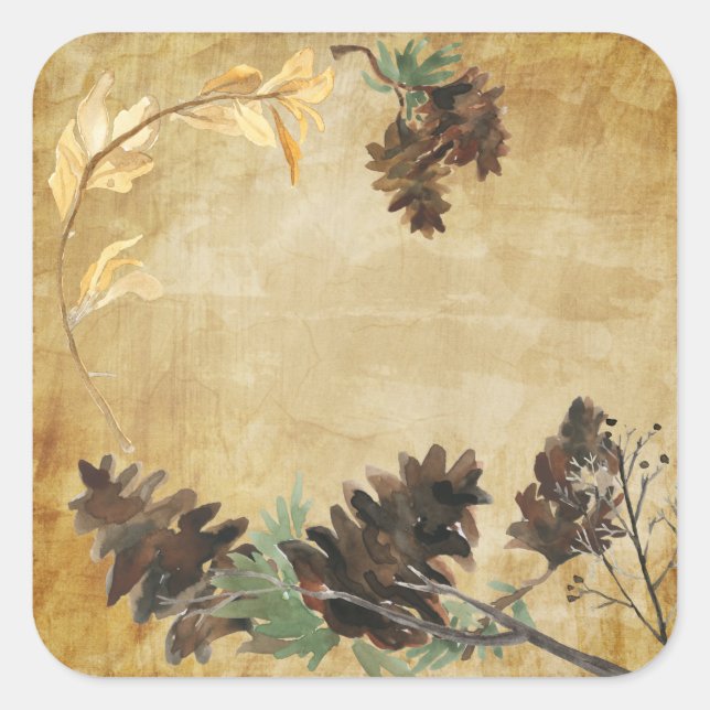 Pine Cone Stickers (Front)