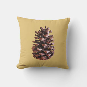 Pine Cone Throw Pillow