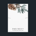 PINE CONE TREE BRANCH NECKLACE  BRACELET DISPLAY BUSINESS CARD<br><div class="desc">If you need any further customisation please feel free to message me on yellowfebstudio@gmail.com.</div>