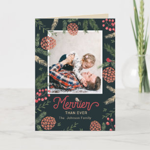 Pine Cone Tree   Folded Greeting Photo Cards
