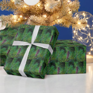 Pine Cone Wrapping Paper
