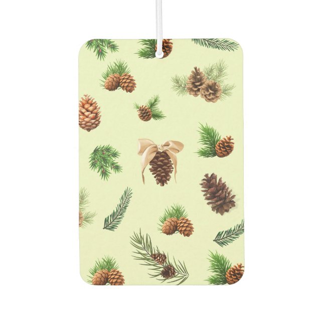Pine Cones Air Freshener (Front)