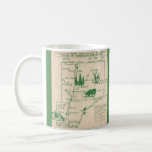 Pine County Minnesota Mug<br><div class="desc">A great old,  vintage map of Minnesota's Pine County repurposed on a coffee mug.</div>