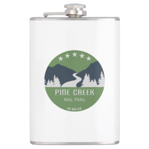 Pine Creek Rail Trail Hip Flask