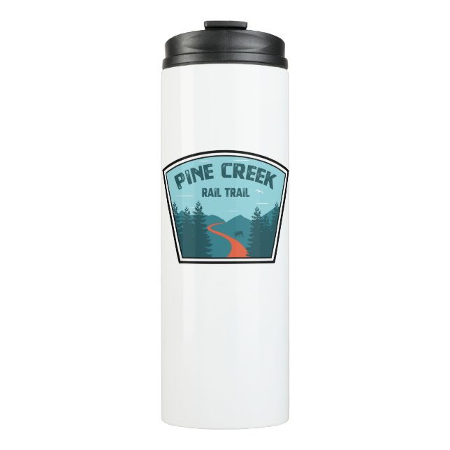 Pine Creek Rail Trail Thermal Tumbler (Front)