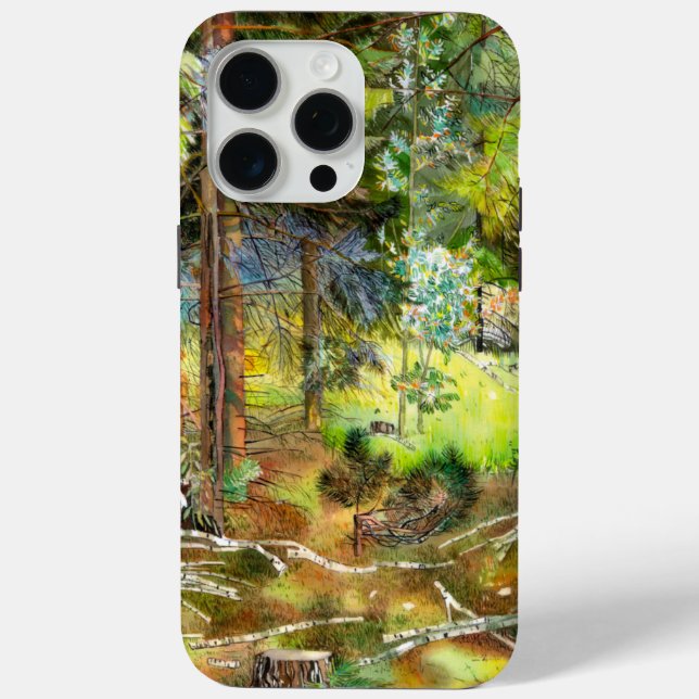 Pine forest Case-Mate iPhone case (Back)