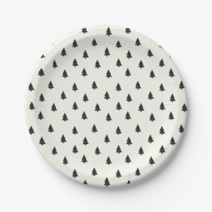 Pine Forest   Paper Plate