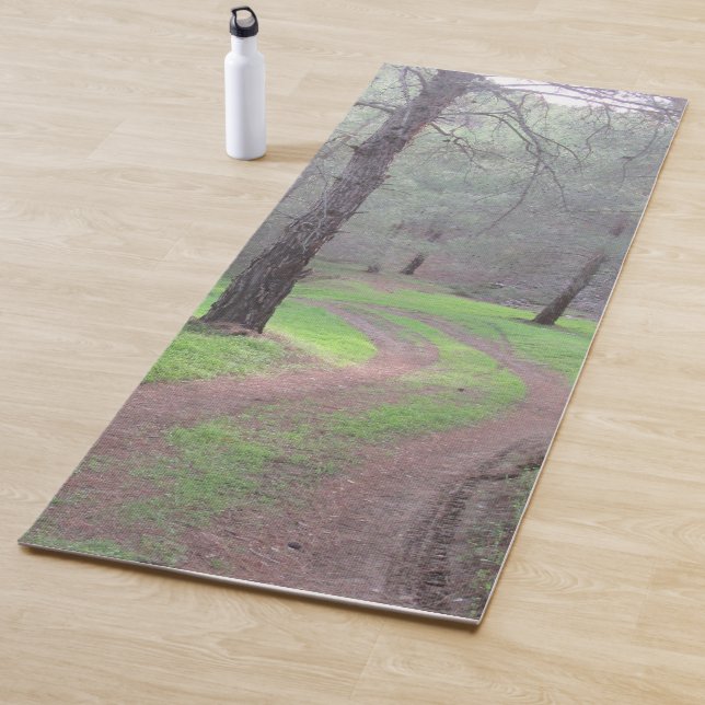 Pine Forest Road Yoga Mat (In Situ)