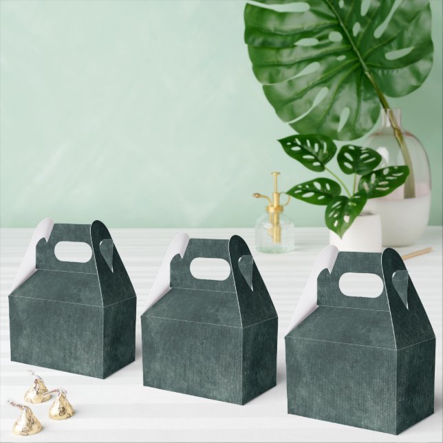 Pine Green Favor Box (Multiple)