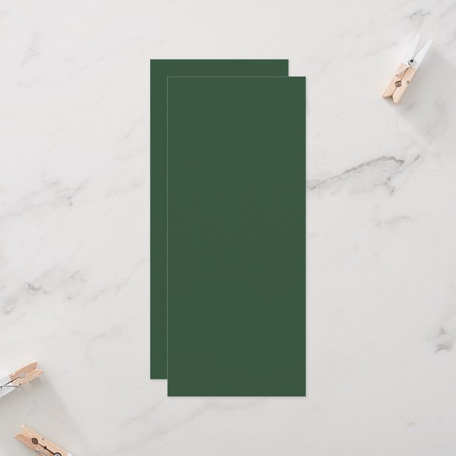 Pine Green Invitation (Front/Back In Situ)
