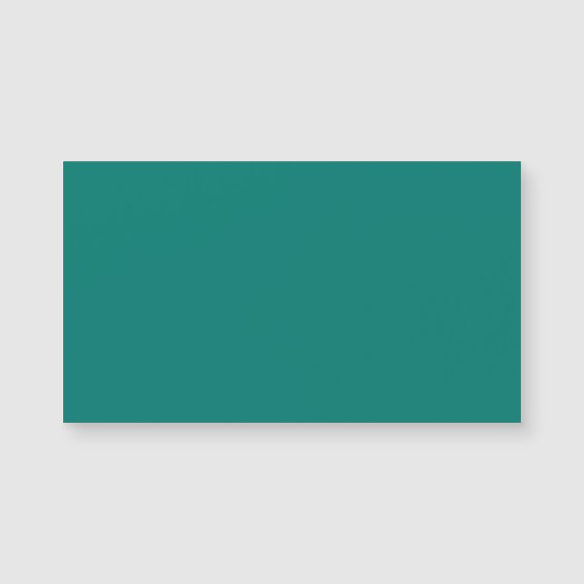 Pine Green Magnetic Business Card (Front)