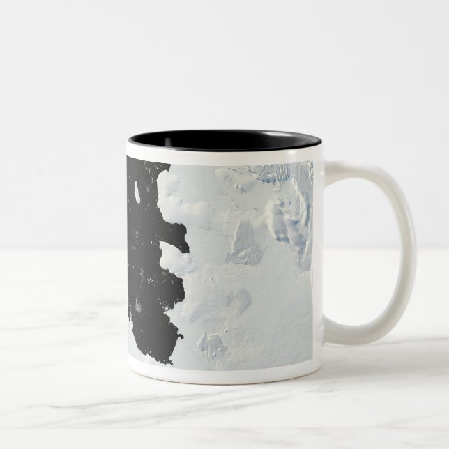 Pine Island Bay in West Antarctica Two-Tone Coffee Mug (Right)
