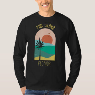 Pine Island Florida Boho Vintage Vacation Souveni T-Shirt