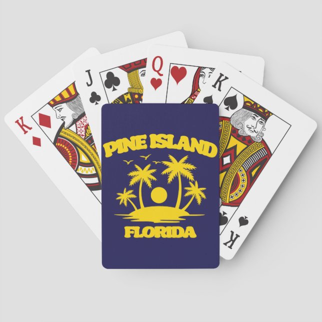 Pine Island Florida Playing Cards (Back)