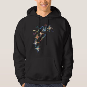 Pine Knoll Shores North Carolina Colourful Tie-Dye Hoodie