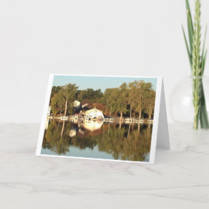 Pine Lake Marina - Original Card