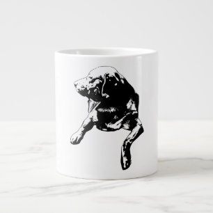 Pine-Lane Welcome, Head-Turn Lab Large Coffee Mug