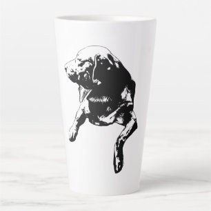 Pine-Lane Welcome, Head-Turn Lab Latte Mug