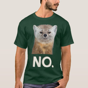 Pine Marten Funny Animal Meme Men Women Kids  T-Shirt