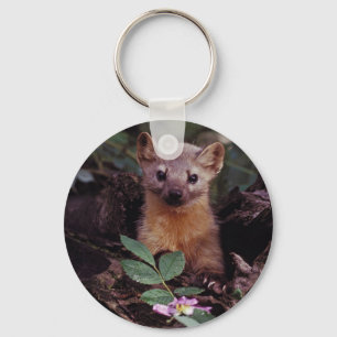 Pine Marten Keychain