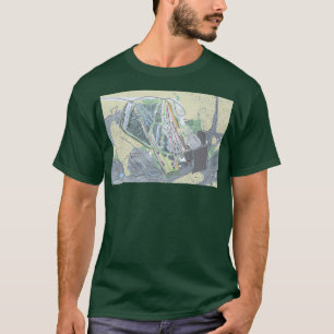Pine Mountain Resort Trail Map T-Shirt