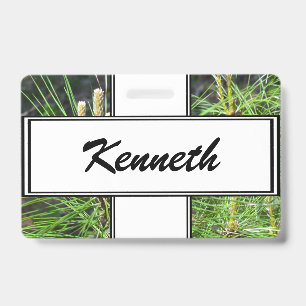Pine Needles by Kenneth Yoncich Badge