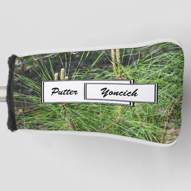 Pine Needles by Kenneth Yoncich Golf Head Cover (Front)