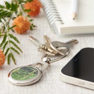 Pine Needles by Kenneth Yoncich Keychain