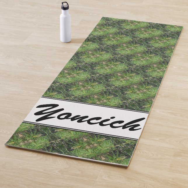 Pine Needles by Kenneth Yoncich Yoga Mat (In Situ)