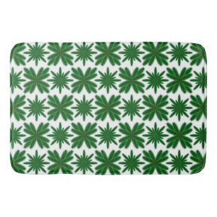 Pine Snowflakes Bath Mat (3 Sizes)