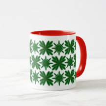 Pine Snowflakes Mug 11oz.