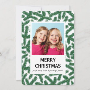 Pine Sprigs - Merry Christmas Card