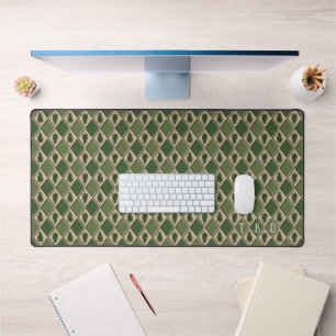 Pine Tree and Harlequin Desk Mat