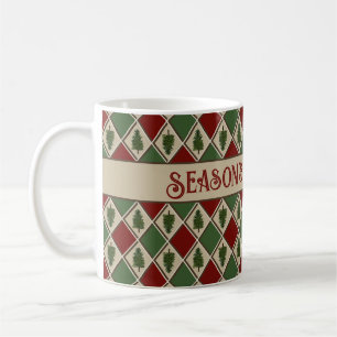 Pine Tree and Harlequin Mug