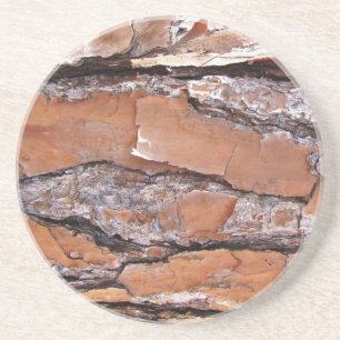 Pine Tree Bark Coaster