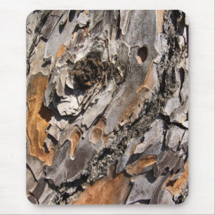 Pine Tree Bark Mouse Pad