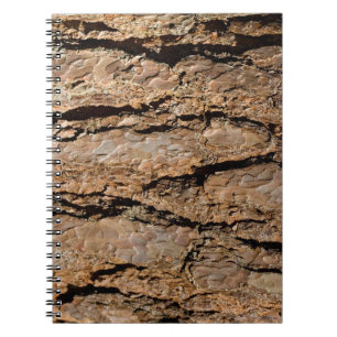Pine Tree Bark Notebook