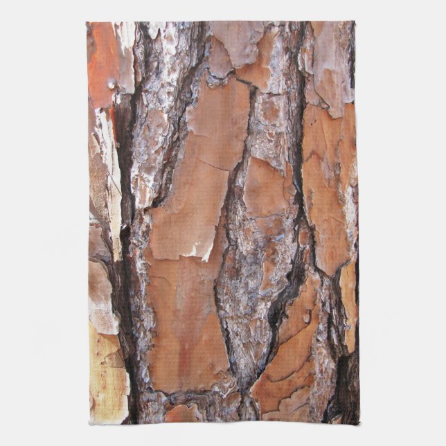 Pine Tree Bark Serviette de cuisine (Vertical)