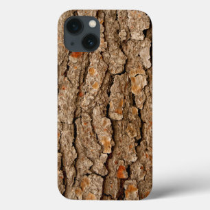 Pine Tree Bark Texture iPhone 13 Case