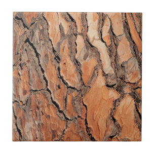 Pine Tree Bark Texture Tile