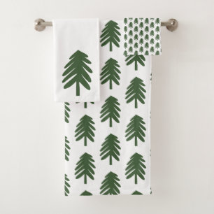 Pine Tree - Bath Towel Set