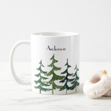 Pine Tree Coffee Mug