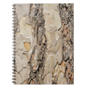Pine tree cork notebook
