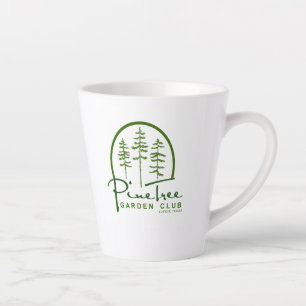 Pine Tree Garden Club Latte Mug