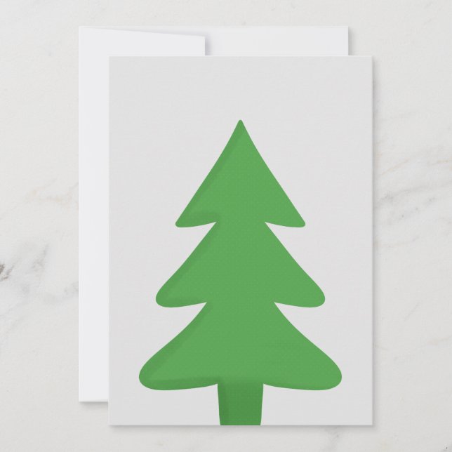 Pine Tree Invitation (Front)