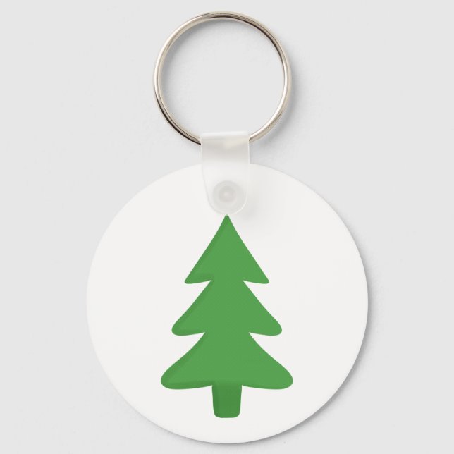 Pine Tree Keychain (Front)