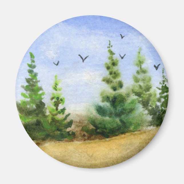 Pine Tree Magnet (Front)